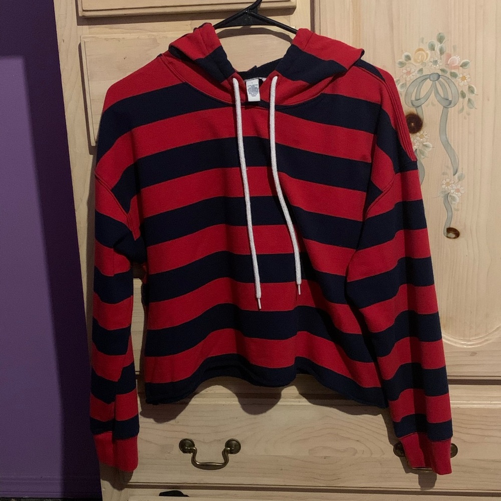 Red striped sweater